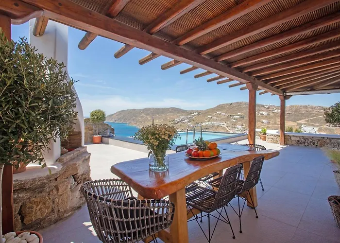 Infinity View Mykonos Semesterbostad Kalo Livadi