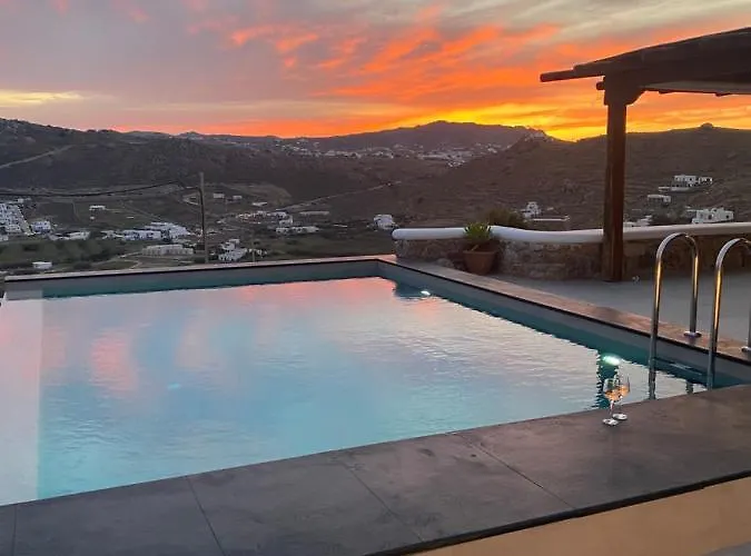 Semesterbostad Infinity View Mykonos Kalo Livadi