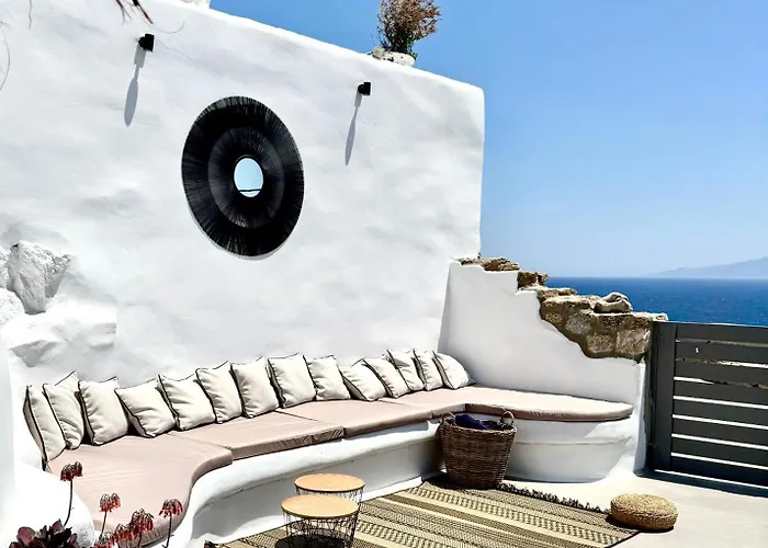 Semesterbostad Infinity View Mykonos Kalo Livadi